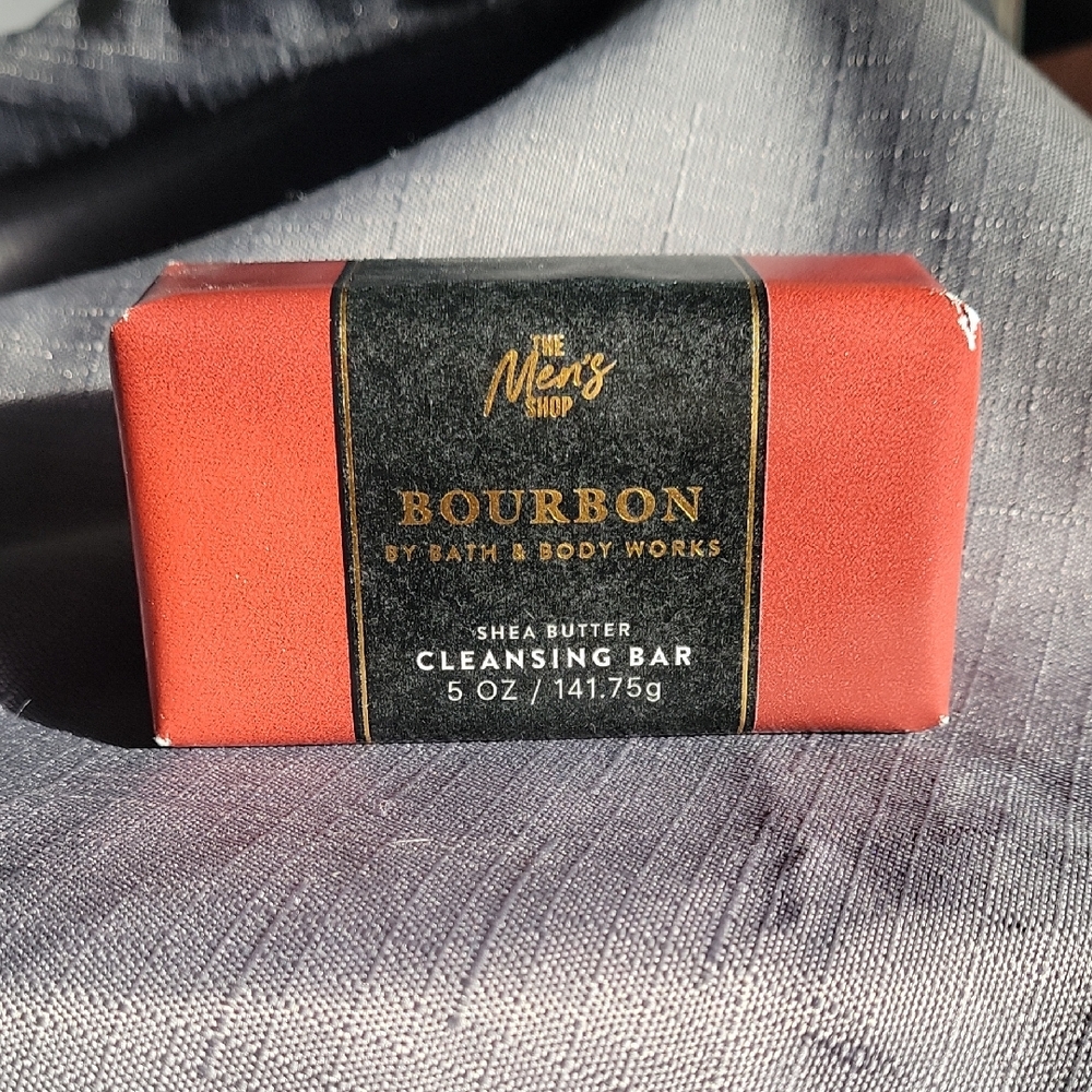 4/$20 Bourbon Shea Butter Cleansing Bar